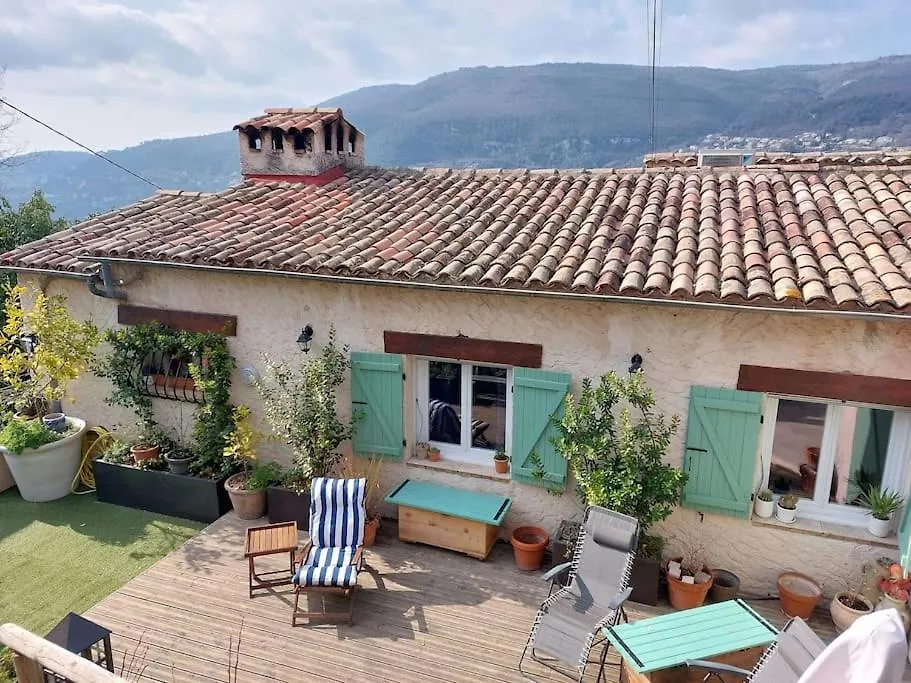 Charmant Haut De Villa Chateauneuf-Grasse France