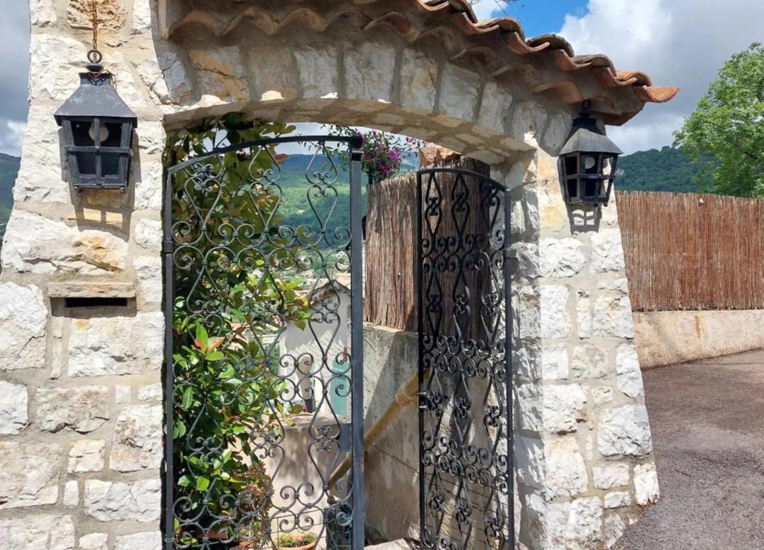 度假居 Charmant Haut De Villa Chateauneuf-Grasse